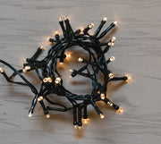 LUCI DI NATALE CATENA CON 35 LED BIANCO CALDO 5.25MT