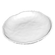 PIATTO CENTROTAVOLA 42X39XH6CM BIANCO