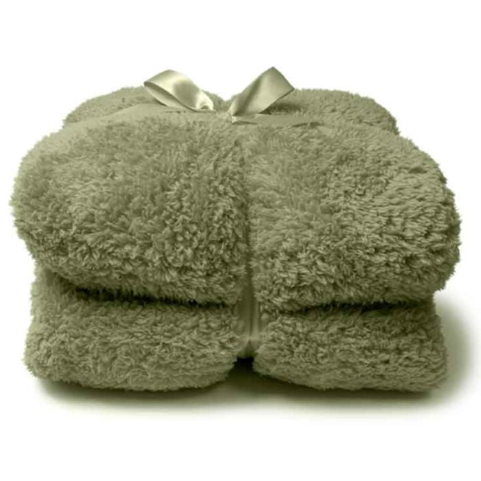 COPERTA PLAID TEDDY 150X200CM, VERDE