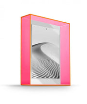 PORTAFOTO ROSA CON AGGANCIO MAGNETICO 10X15CM