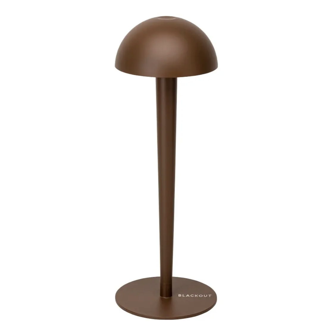 LAMPADA PIN UP CORDLESS RICARICABILE MARRONE CORTEN