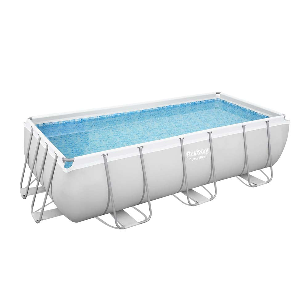 PISCINA RETTANGOLARE 404X201x100CM CON POMPA FILTRO
