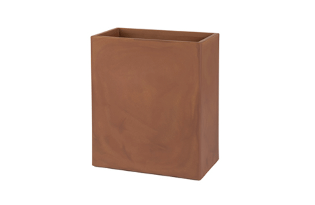 CASSETTA ALTA MODULO 80 CM CORTEN