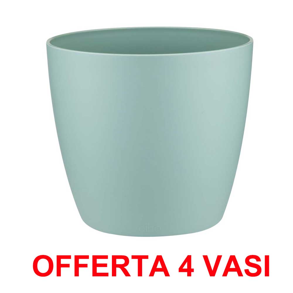 OFFERTA 4 VASO BRUSSELS ROUND 16CM MINT
