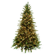 ALBERO DI NATALE CON LED, BRIDGE MOUNTAIN, 180CM, VERDE