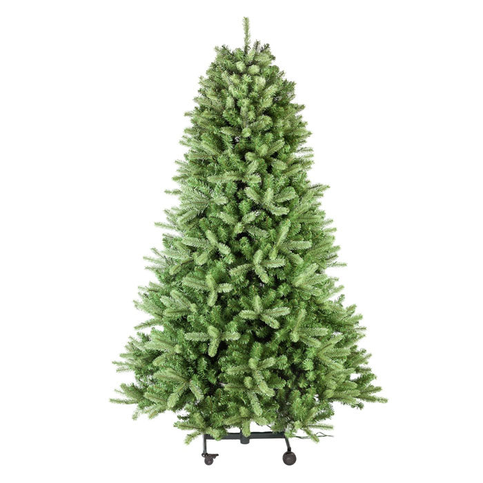 ALBERO DI NATALE AUTOMATICO CON LED, HUBART GROW, 225CM, VERDE
