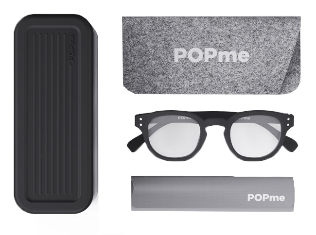 OCCHIALI DA VISTA POPME GLASSES BLACK LICORICE +1,5 (DISP.MEDICO)