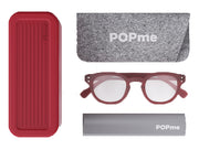 OCCHIALI DA VISTA POPME GLASSES CHERRY RED +2,5 (DISP.MEDICO)