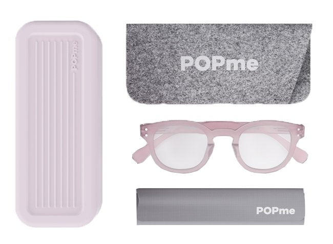 OCCHIALI DA VISTA POPME GLASSES ROSE PEARL +1.5 (DISP.MEDICO)