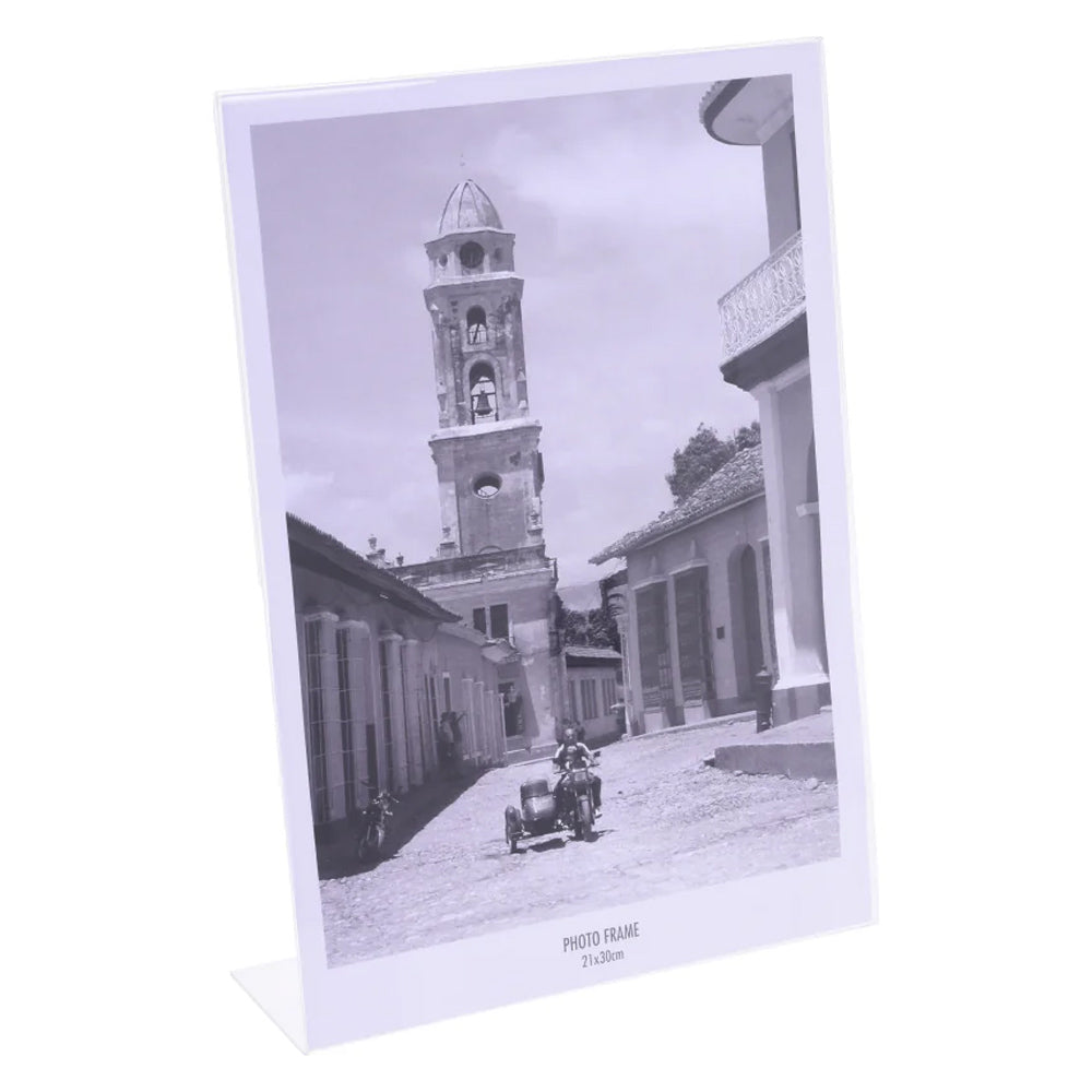 PORTA FOTO 21X30CM TRASPARENTE