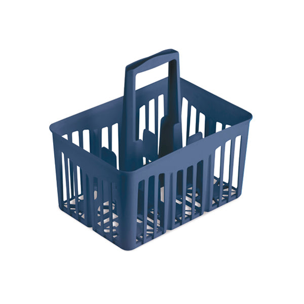 CESTELLO PORTA 6 BOTTIGLIE DA 1 LITRO PALACE BLUE