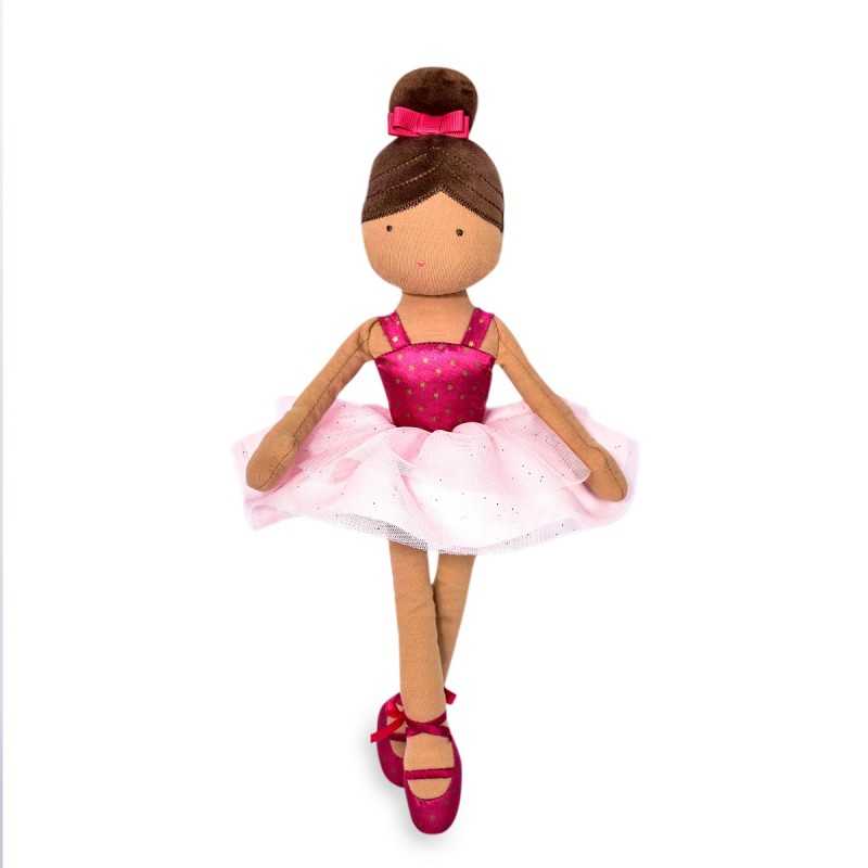BAMBOLA BALLERINA MA PETITE BALLERINE ROSA - ISADORA
