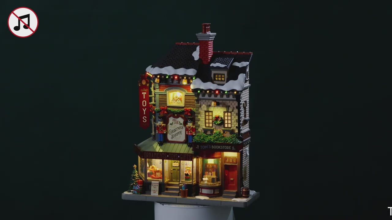 Video laden: The Christmas Shoppe - LEMAX COD. 65568