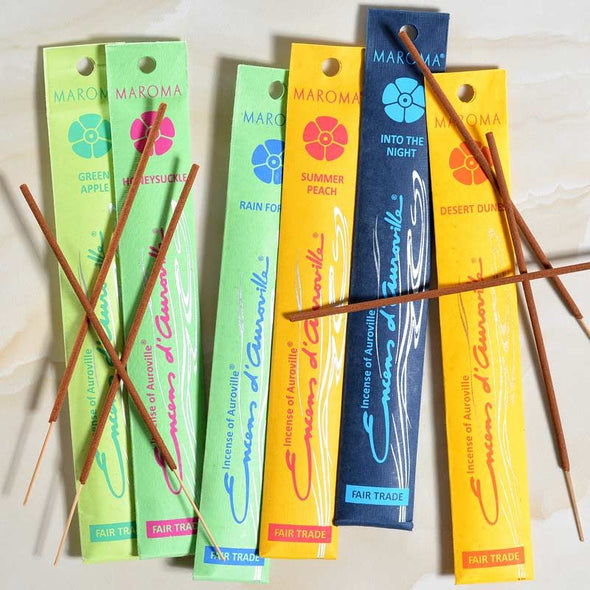 OFFERTA 3 CONFEZIONI DI INCENSO MAROMA FRAGRANZE ASSORTITE