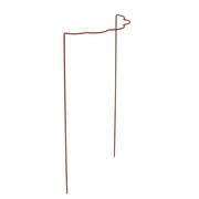 SOSTEGNO ONDULATO PER PIANTE 35X40CM MARRONE RUGGINE