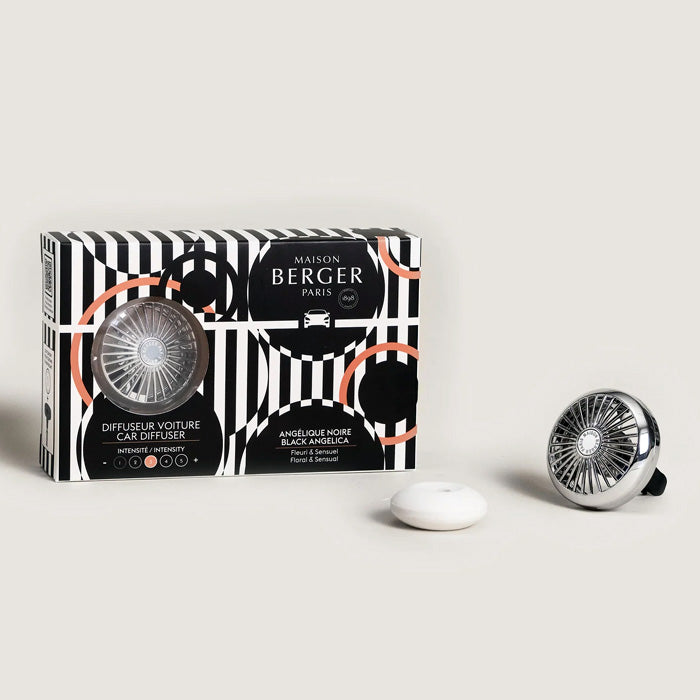 DIFFUSORE PER AUTO "CAR WHEEL" CON FRAGRANZA ANGELIQUE NOIRE
