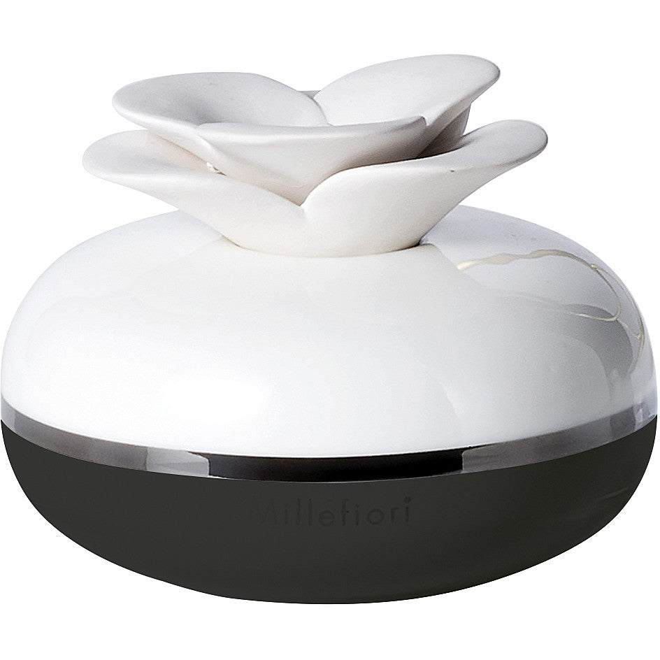 DIFFUSORE DI FRAGRANZA A FIORE BASE NERA