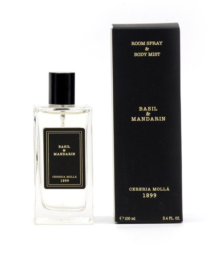 Cereria Molla Profumo Spray Premium Basilico e Mandarino 100 ml