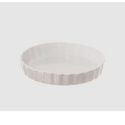 TEGLIA PER CROSTATA 25 CM IN PORCELLANA LINEA AREZZO