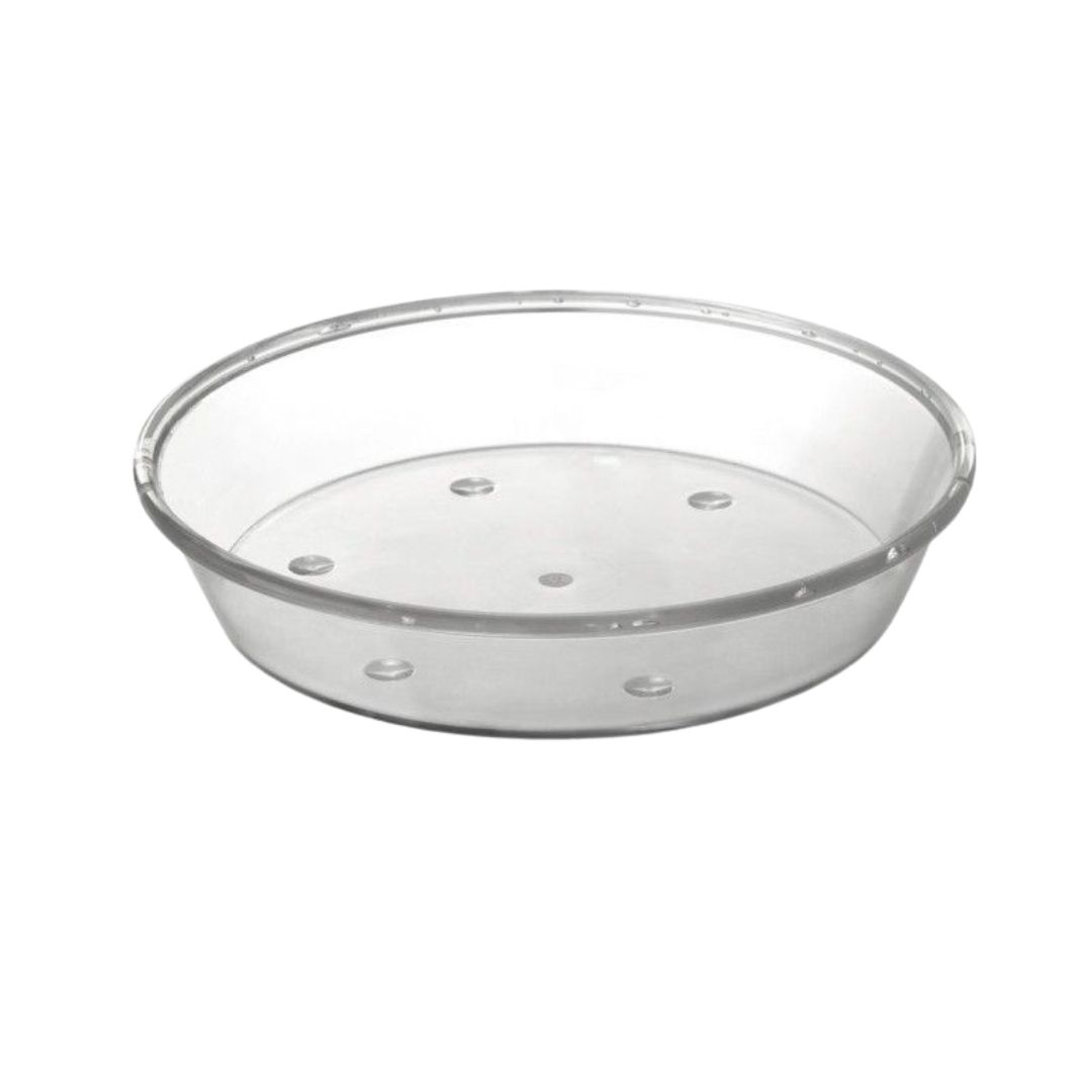 SOTTOVASO IRIS 24CM TRASPARENTE
