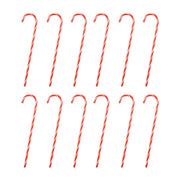 OFFERTA 12 CIONDOLI NATALIZI A FORMA DI CARAMELLA 16,5X61CM