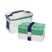 LUNCH BOX CON BORSETTA TERMICA VERDE