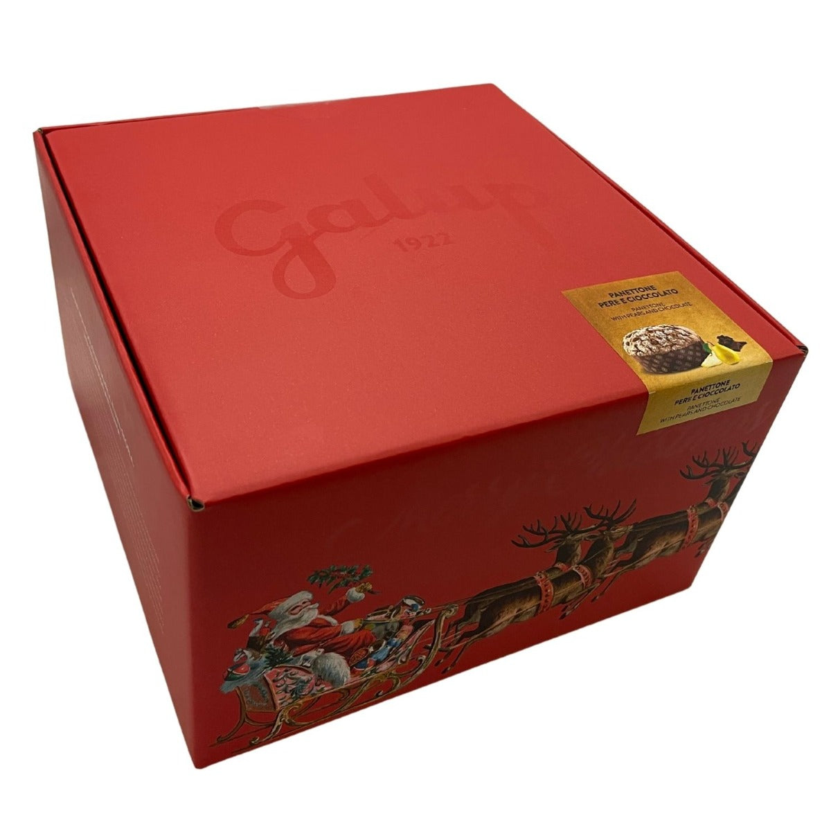 PANETTONE CLASSICO GRAN GALUP PERE E CIOCCOLATO CHRISTMAS EDITION 750GR