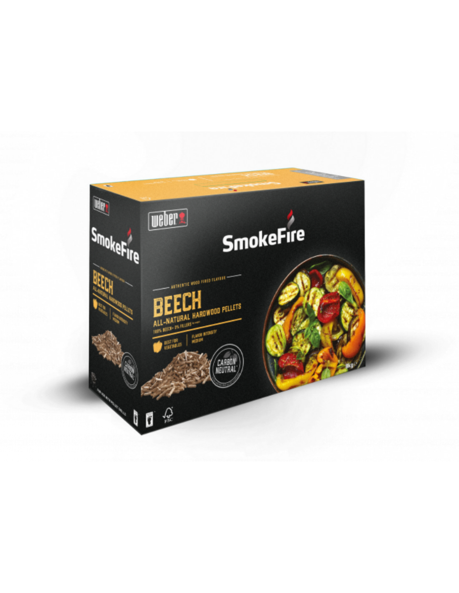 PELLET DI LEGNO FSC FAGGIO 8 KG PER BBQ