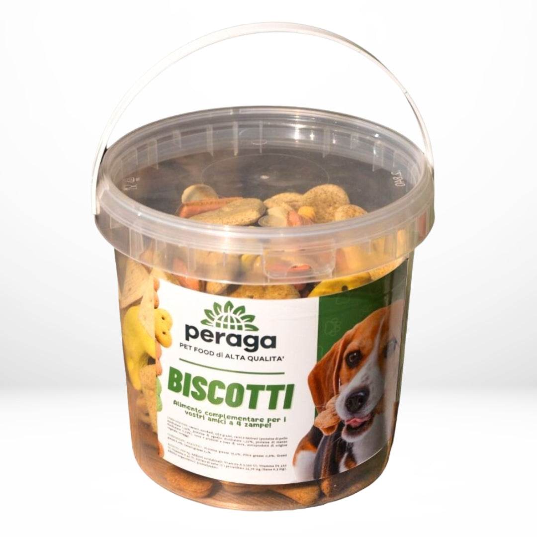 BISCOTTI IN MIX DI ALTA QUALITA' PER CANI SECCHIELLO DA 1KG
