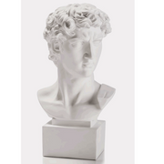 BUSTO BIANCO DAVID DI MICHELANGELO 50 CM LAMART