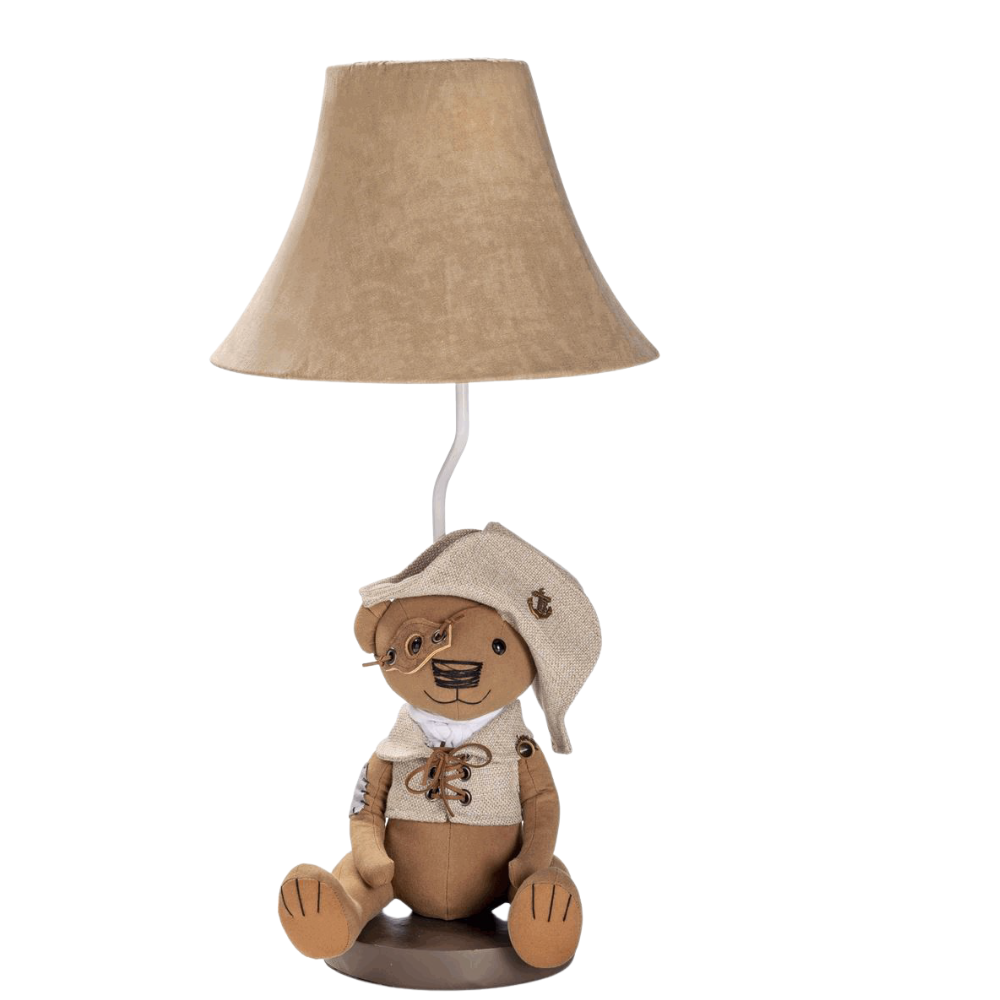 LAMPADA ORSETTO CAPITANO CON PARALUME 64 CM LAMART