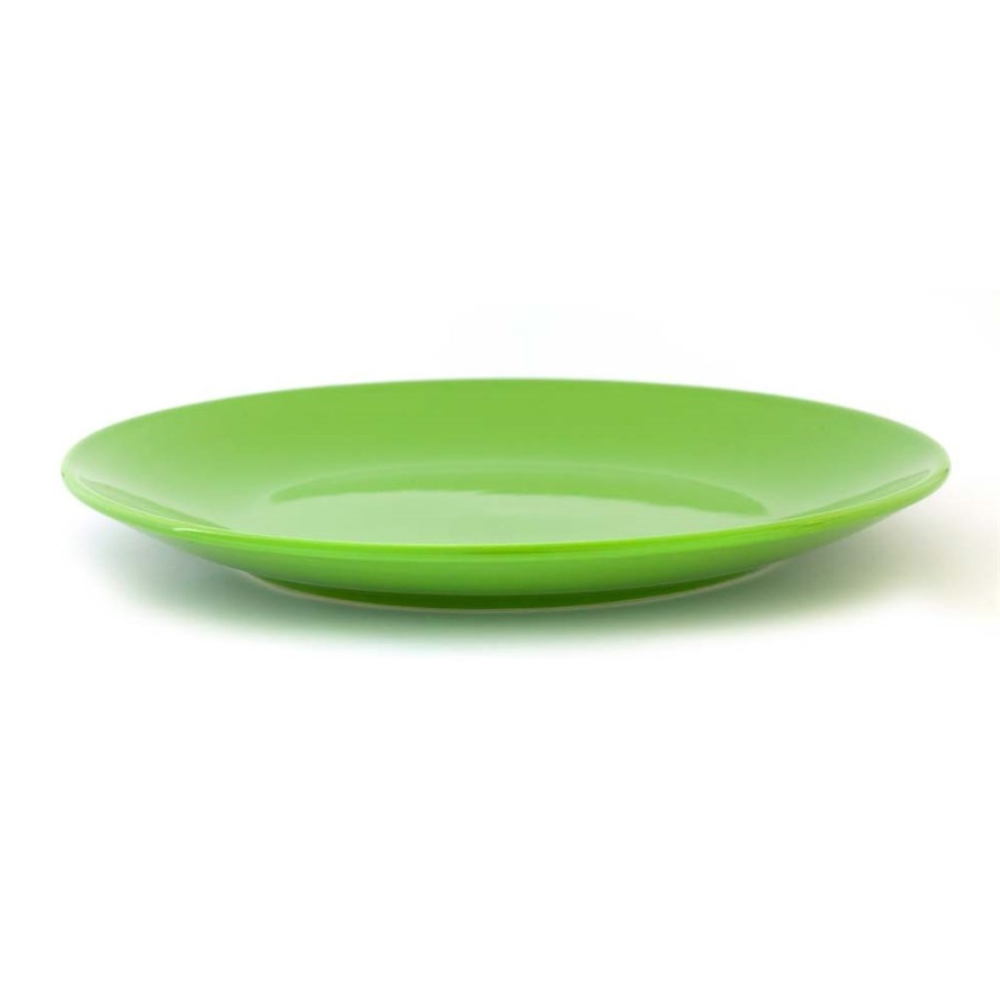 PIATTO PIANO D. 27 CM VERDE ORTISEI KALEIDOS