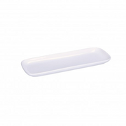 PIATTO RETTANGOLARE 30X11CM IN PORCELLANA ESSENZIALE NEW AGE