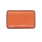 VASSOIO RETTANGOLARE 20X13 CM ARANCIONE CONCERTO