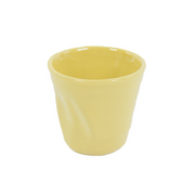 BICCHIERINO DA CAFFE' D. 6,5 CM ACCARTOCCIATO GIALLO KALEIDOS