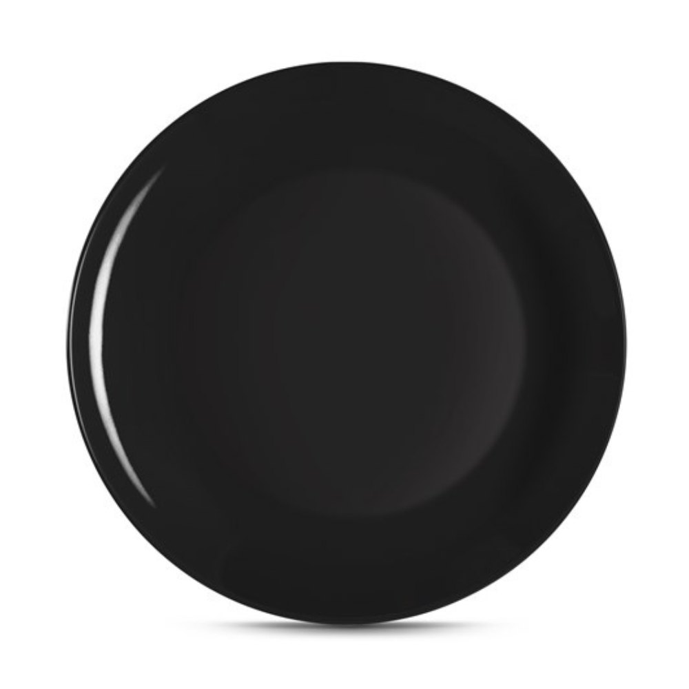 PIATTO FRUTTA D. 20,5 CM NERO STROMBOLI KALEIDOS