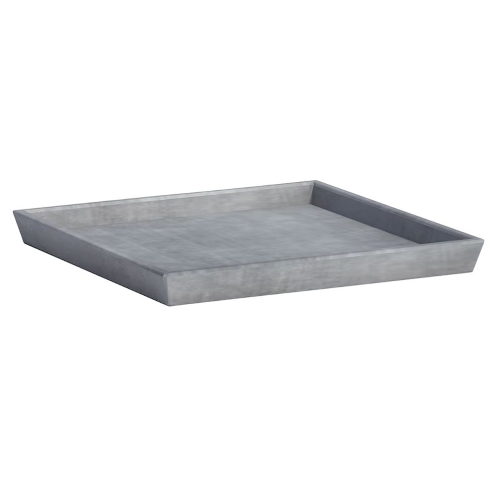SOTTOVASO QUADRATO GRIGIO 40CM