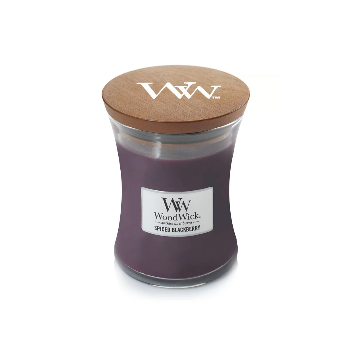 CANDELA CLESSIDRA MEDIA MEDIUM JAR SPICED BLACKBERRY