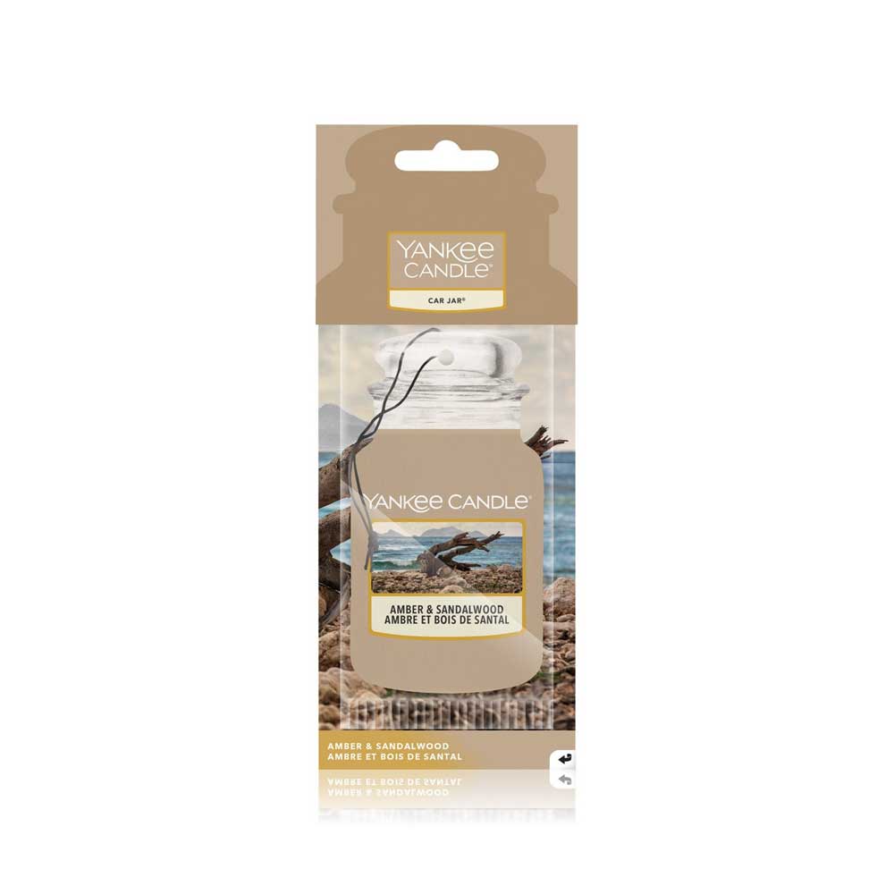 PROFUMO PER AUTO SINGLE CAR JAR AMBER & SANDALWOOD