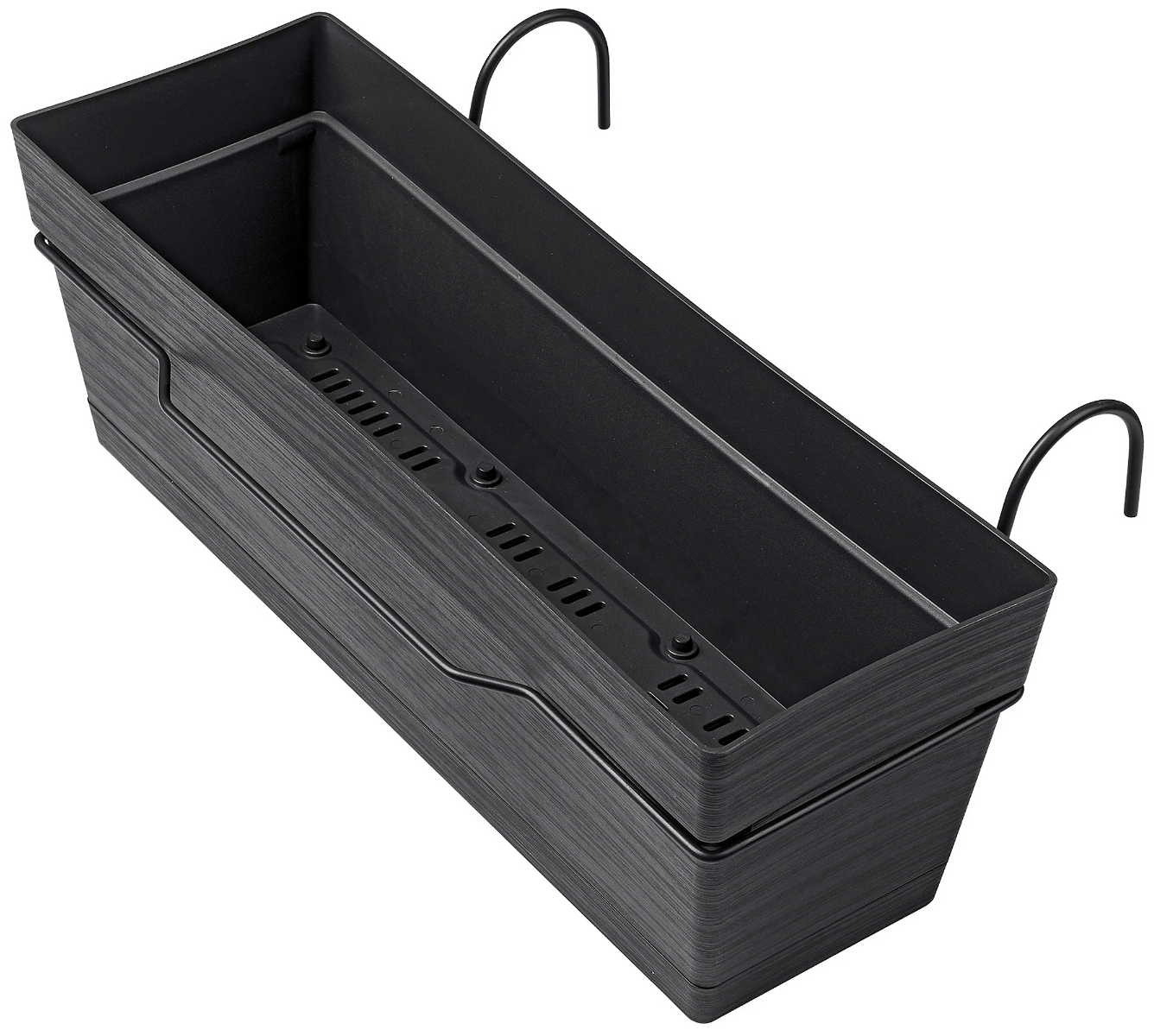 KIT BALCONETTA/CASSETTA SAVE R 49CM ANTRACITE
