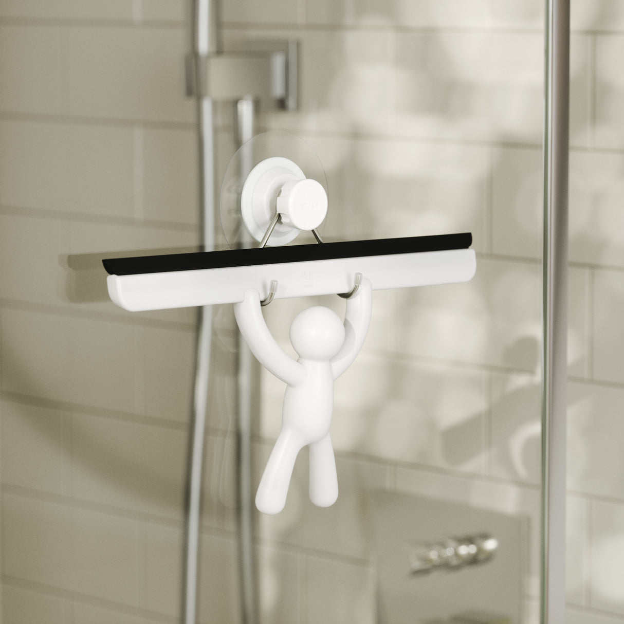 Buddy Adesivo Squeegee 26x19x4cm Bianco Umbra