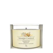 CANDELA VOTIVE IN VETRO SINGOLA BANOFFEE WAFFLE