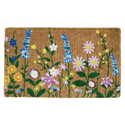 ZERBINO CON FIORI IN FIBRA DI COCCO 75X45X4CM