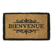 ZERBINO CON SCRITTA BIENVENUE IN FIBRA DI COCCO 75X45X4CM