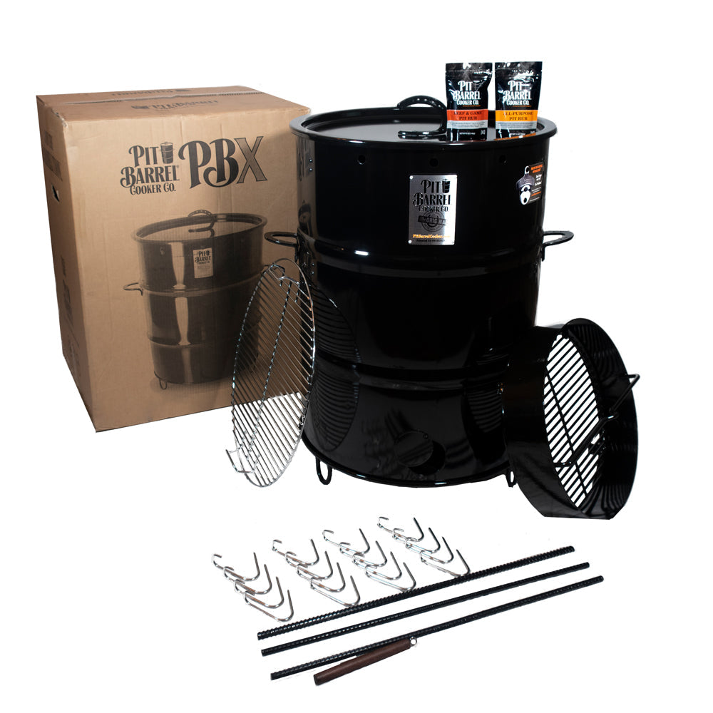 BARBECUE PIT BARREL COOKER PBX