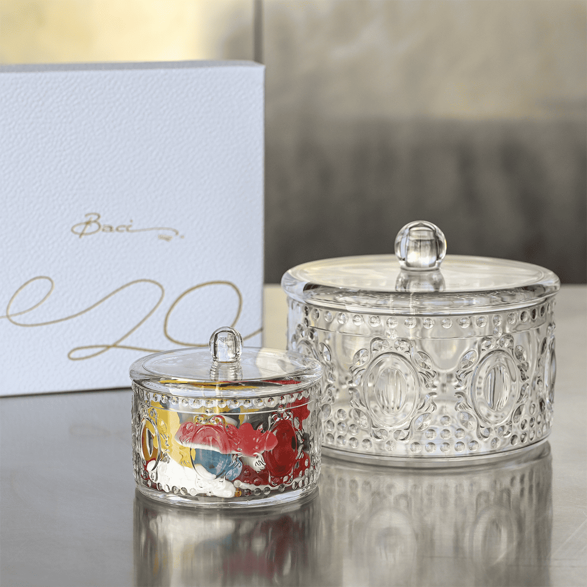 SET BONBON + MINI PORTA BONBON - BAROQUE & ROCK ANNIVERSARY