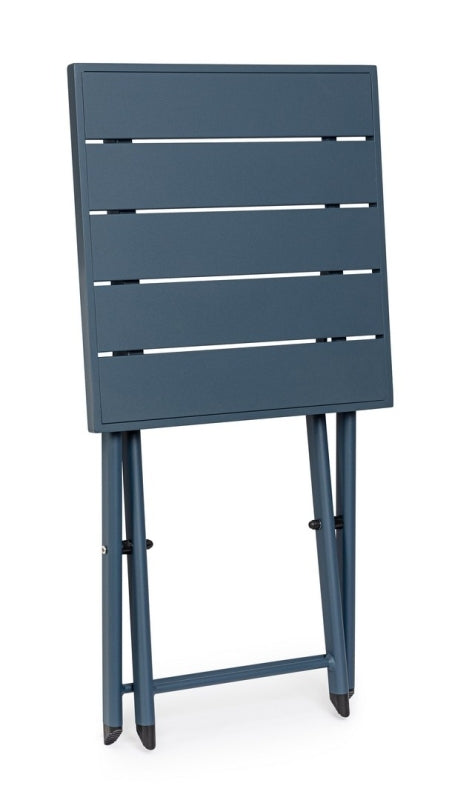 TAVOLINO TAYLOR IN ALLUMINIO 44X43 BLU NAVY