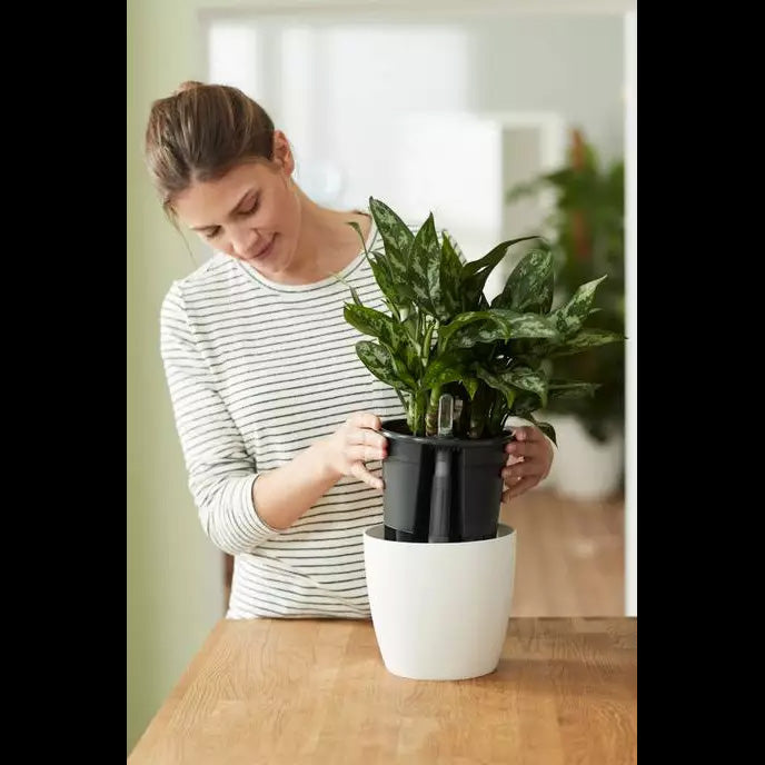 SISTEMA DI AUTOIRRIGAZIONE SELF-WATERING INSERT 43CM LIVING BLACK