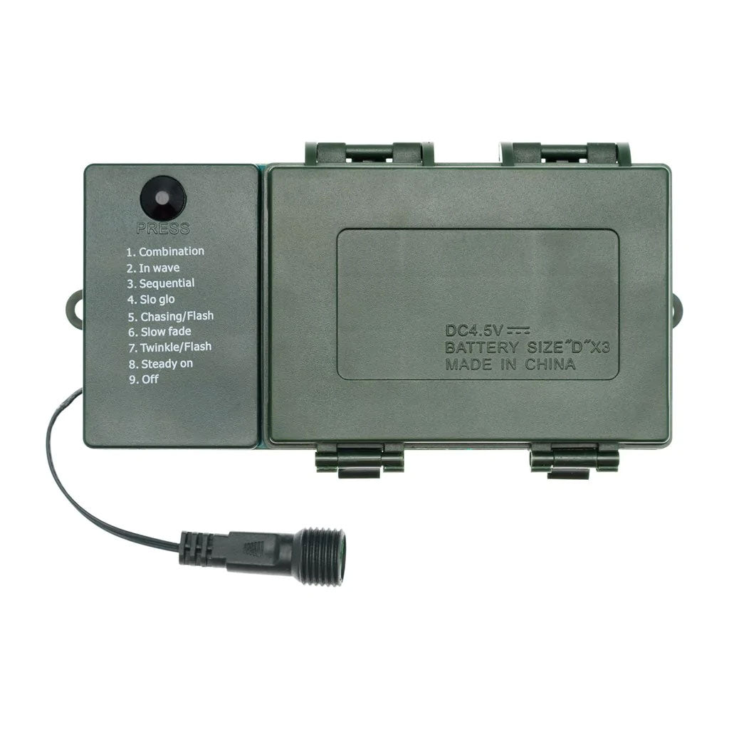 CATENA LUMINOSA 1000 LED BIANCO CALDO FILO VERDE CON PANNELLO SOLARE