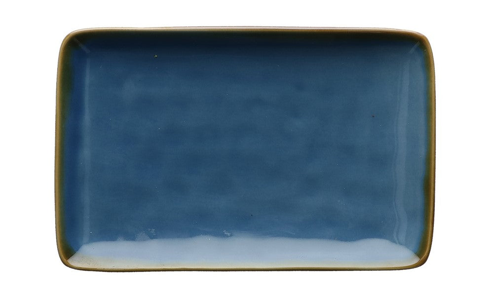 VASSOIO RETTANGOLARE 20X13CM BLU LINEA AVIO CONCERTO